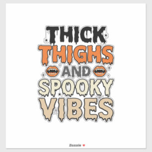 Thick Thighs and Spooky Vibes Halloween Design_1