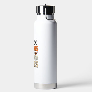 Thick Thighs and Spooky Vibes Halloween Design_1 Water Bottle