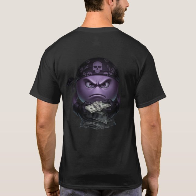 thief emoji  T-Shirt (Back)