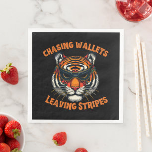 Thief tiger napkin
