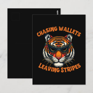 Thief tiger postcard