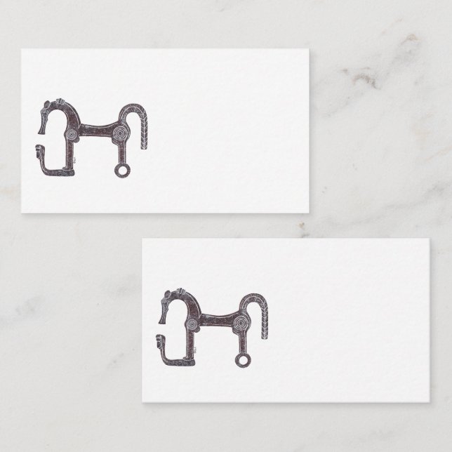 THIELDÓN. CABALLO VACCEO BUSINESS CARD (Front/Back)