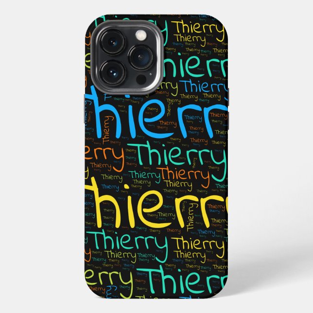 Thierry iPhone Case (Back)