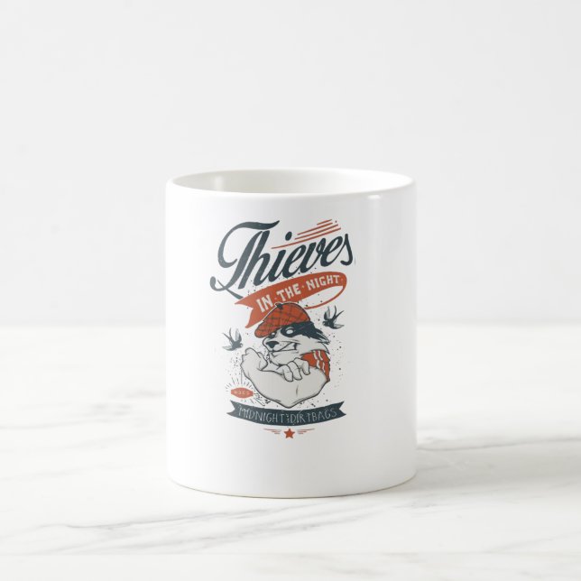 Thieves in the Night Coffee Mug (Center)