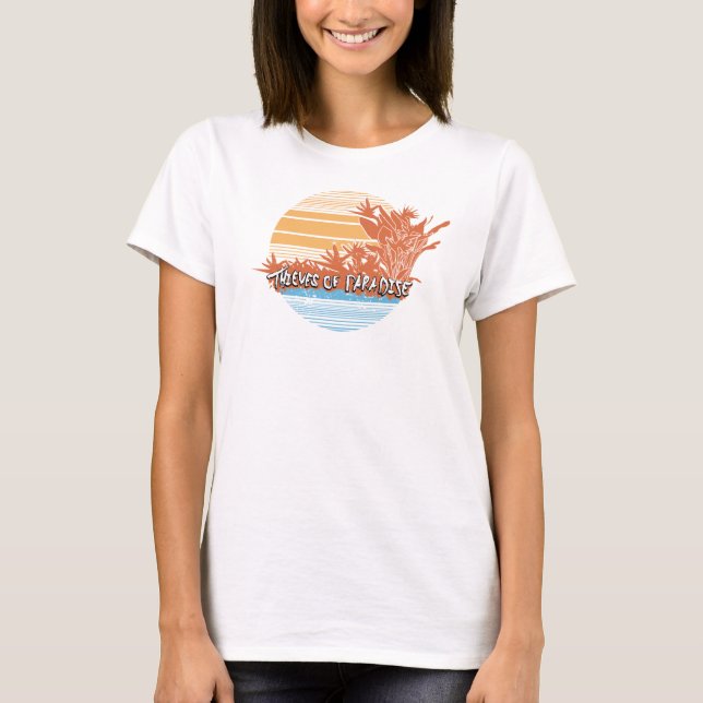 Thieves of Paradise Sunset Spaghetti Strap Tank (Front)