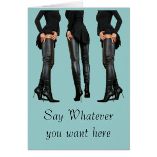 Thigh High Boot Models