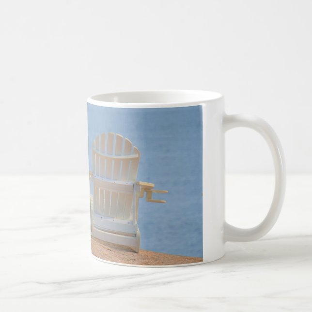 Thimble Islands Adirondack Chairs Coffee Mug (Right)