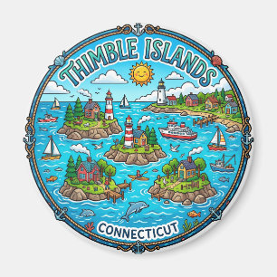 Thimble Islands, Connecticut Connecticut Magnet