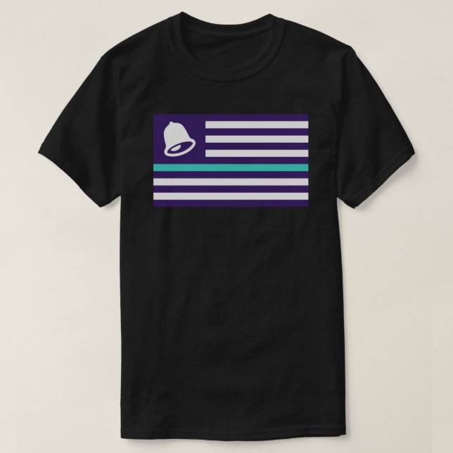 Thin Baja Blast Line Sticker T-Shirt (Design Front)
