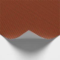 Thin Black and Bright Orange Stripes