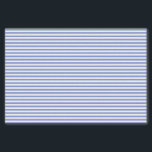 Thin blue and white stripes - Tissue paper<br><div class="desc">NewParkLane - Tissue paper,  with a modern,  nautical blue and white striped design.

Check out this collection for matching items! Do you have specific personal design wishes? Feel free to contact me!</div>