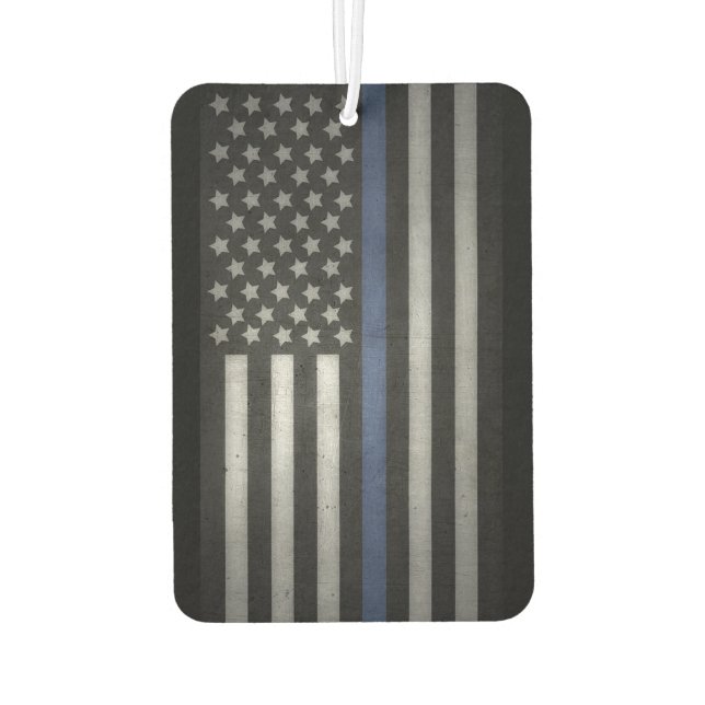 Thin Blue Line Air Freshener (Back)