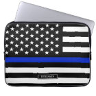 Thin Blue Line American Flag