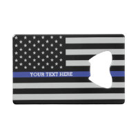 Thin Blue Line - American Flag Personalised Custom