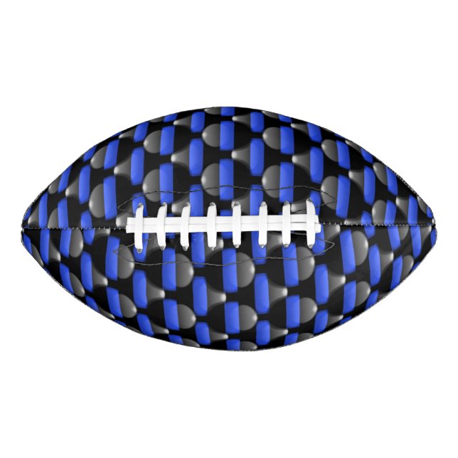 Thin Blue Line Bbuttons Football (Front)