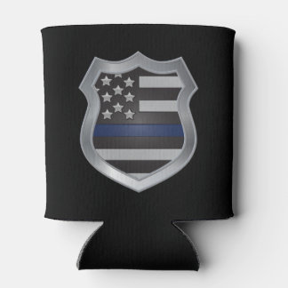 Thin Blue Line Beverage Koozie
