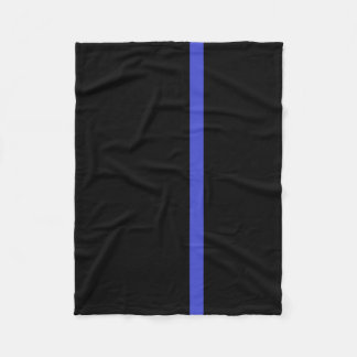 Thin blue line blanket for LEO