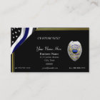Thin Blue Line Brothers Keeper Badge Business Card