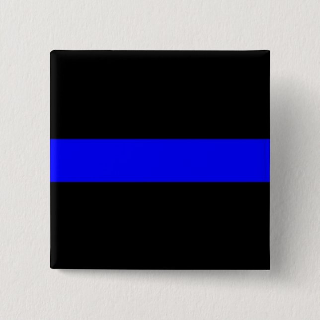 Thin Blue Line Button (Front)