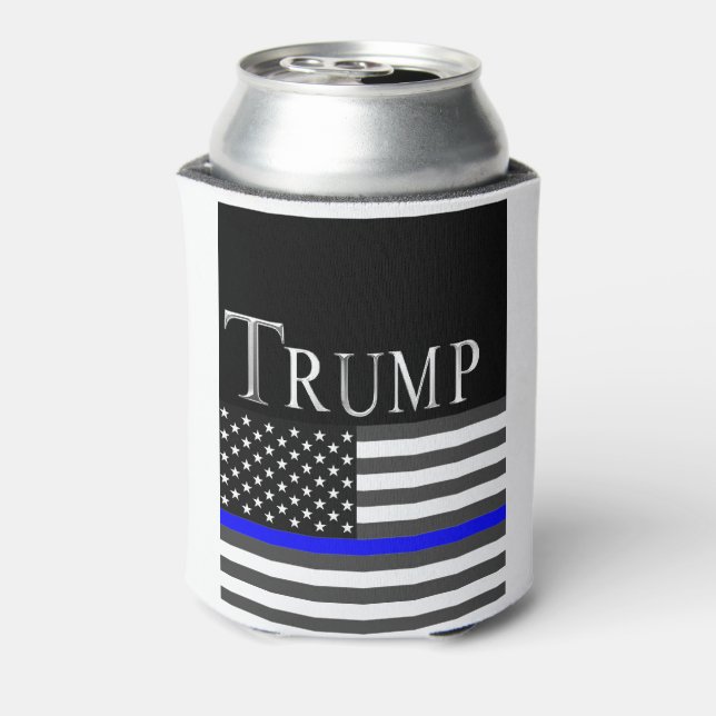 Thin Blue Line Can Cooler (Can Back)