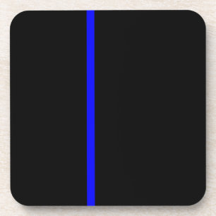Thin blue line coasters