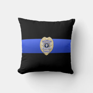 Thin Blue Line Cushion