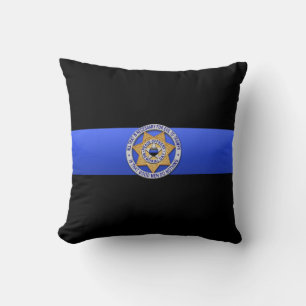 Thin Blue Line Cushion