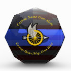 Thin Blue Line Customisable Motor Officer