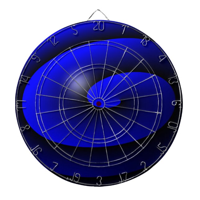 Thin Blue Line Dartboard (Front)