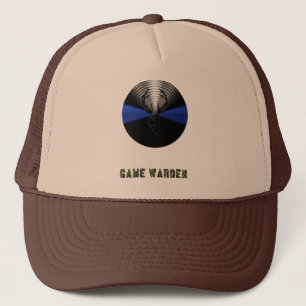 Thin Blue Line Divisional Symbol - Game Warden Trucker Hat