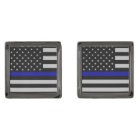 Thin Blue Line Flag Cufflinks