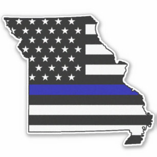 Thin Blue Line Flag Missouri