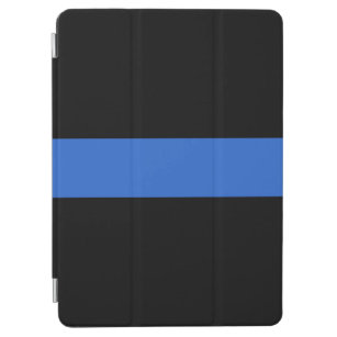 Thin Blue Line Flag police solidarity symbol usa a iPad Air Cover