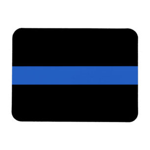 Thin Blue Line Flag police solidarity symbol usa a Magnet