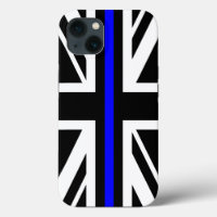 Thin Blue Line Flag united kingdom police cop symb