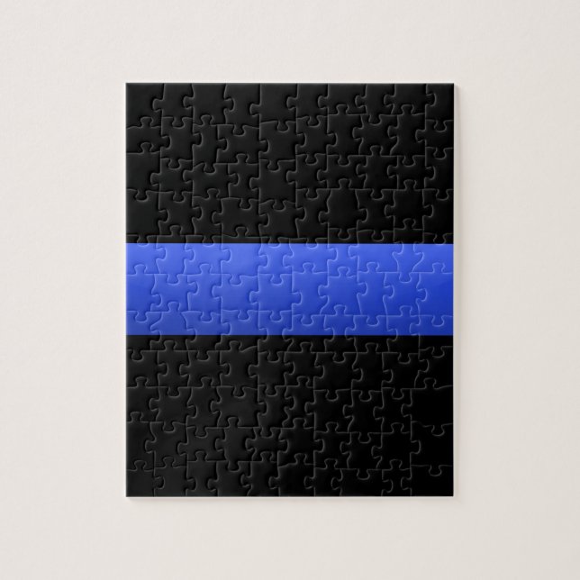 Thin Blue Line Jigsaw Puzzle (Vertical)