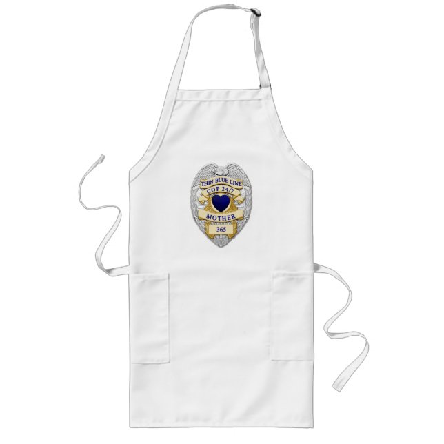 Thin Blue Line Long Apron (Front)