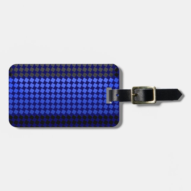 Thin Blue Line Luggage Tag (Front Horizontal)