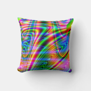 Thin Blue Line Mesmerising Throw Pillow
