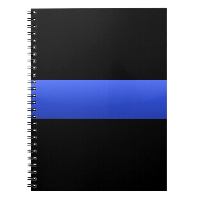 Thin Blue Line Notebook (Front)