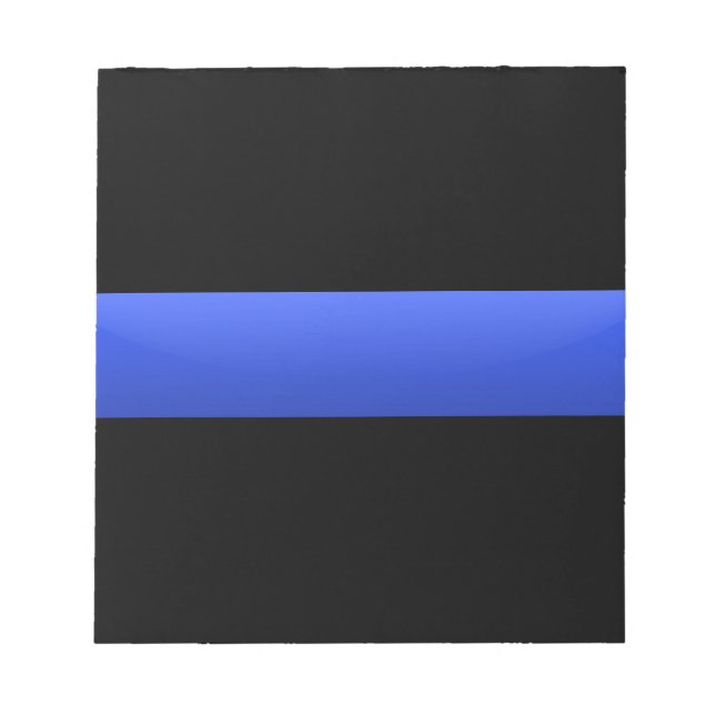 Thin Blue Line Notepad (Front)