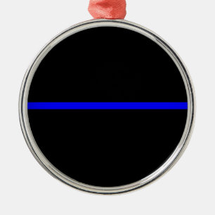 Thin blue line ornament