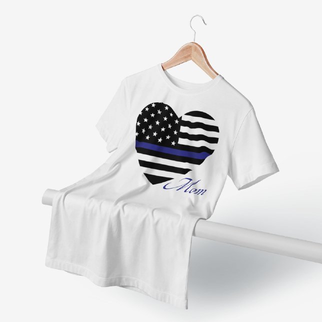 Thin Blue Line: Police Mum Tank Top (Creator Uploaded)