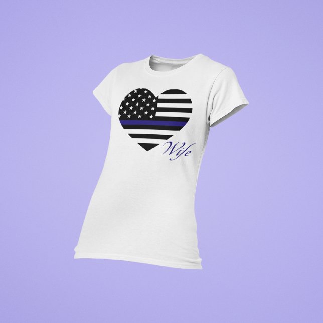 Thin Blue Line: Police Wife Tank Top (Creator Uploaded)