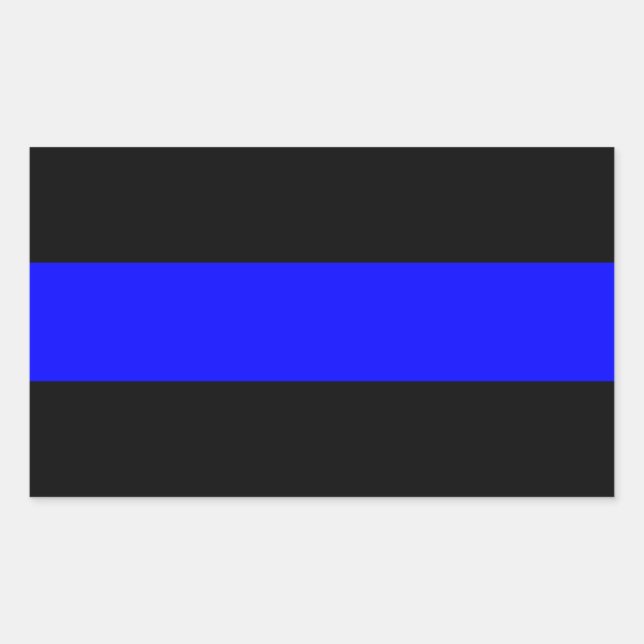 Thin Blue Line Sticker (Front)
