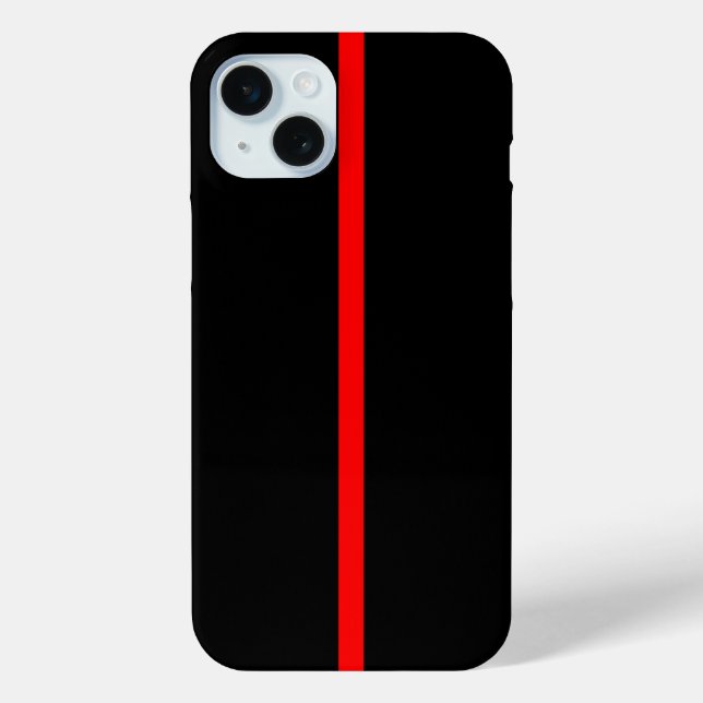 Thin Blue Line Symbol on a Case-Mate iPhone Case (Back)