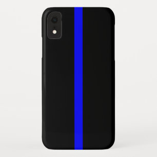 Thin Blue Line Symbol on iPhone XR Case