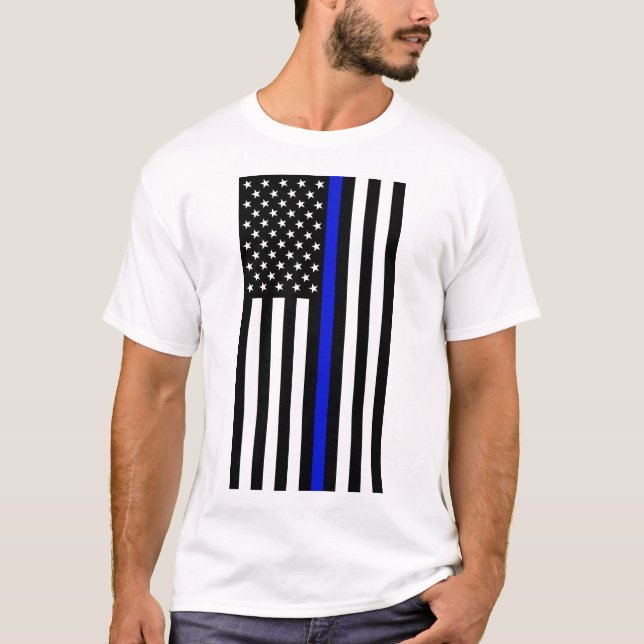 Thin Blue Line T-Shirt (Front)