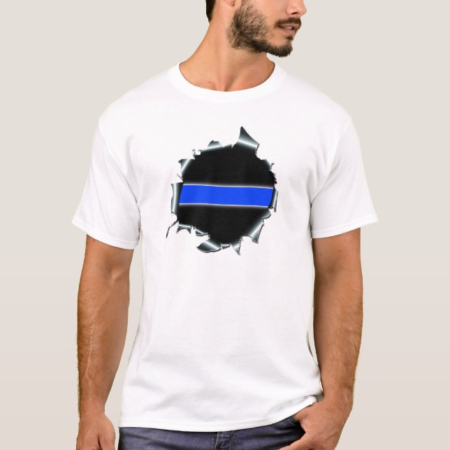 Thin Blue Line T-Shirt (Front)