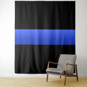 Thin Blue Line Tapestry
